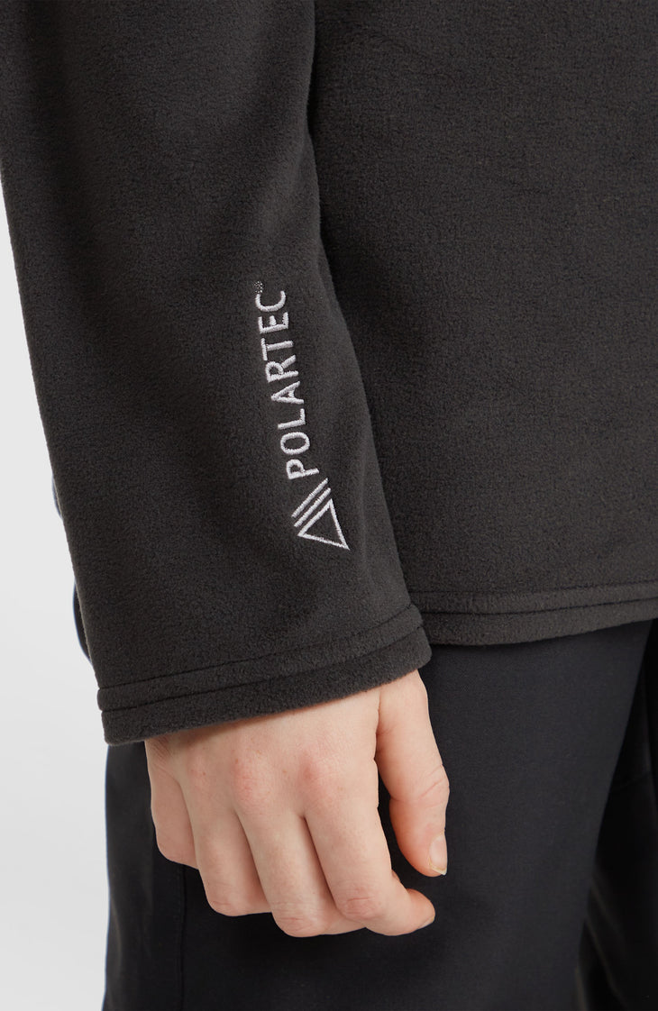 Jack's Polartec® 100 Fleecepullover mit Halbreißverschluss | Black Out