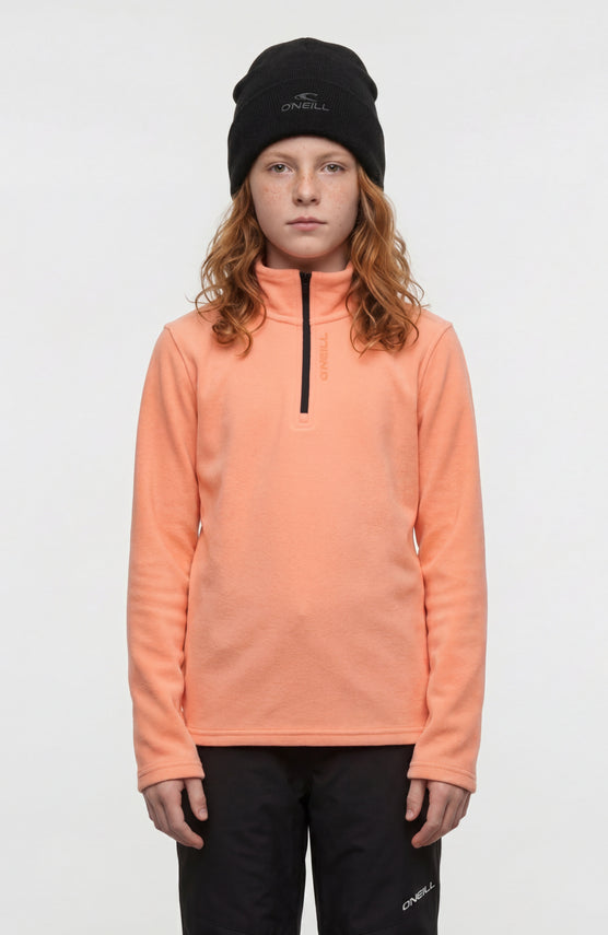 FWC'Cruz Jack's Polartec® Fleecepullover mit Halbreißverschluss | Funky Peach
