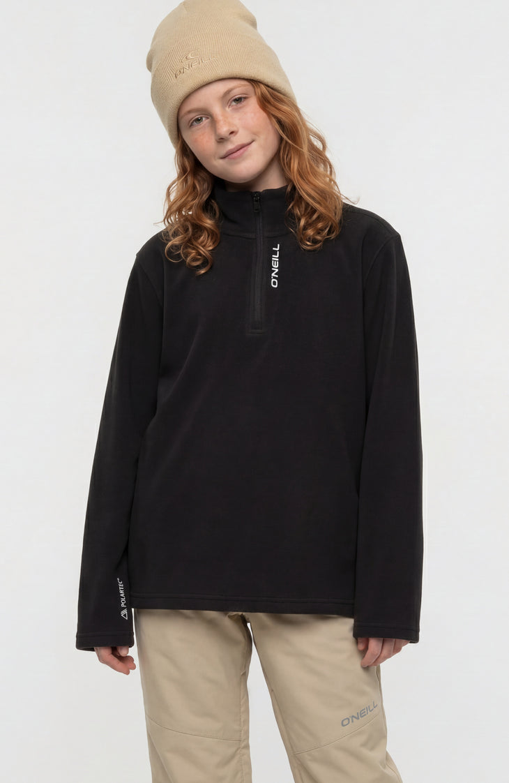 FWC'Cruz Jack's Polartec® Fleecepullover mit Halbreißverschluss | Black Out