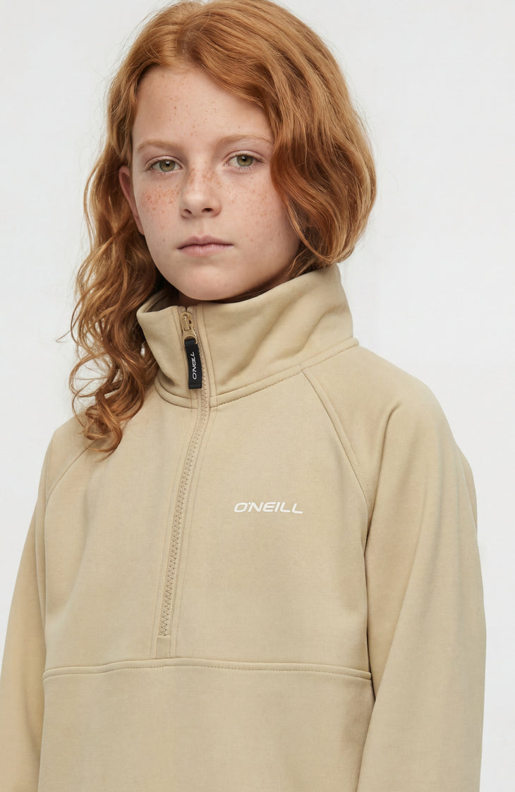 FWC'Cruz Fleecepullover mit Halbreißverschluss | Olive Blush
