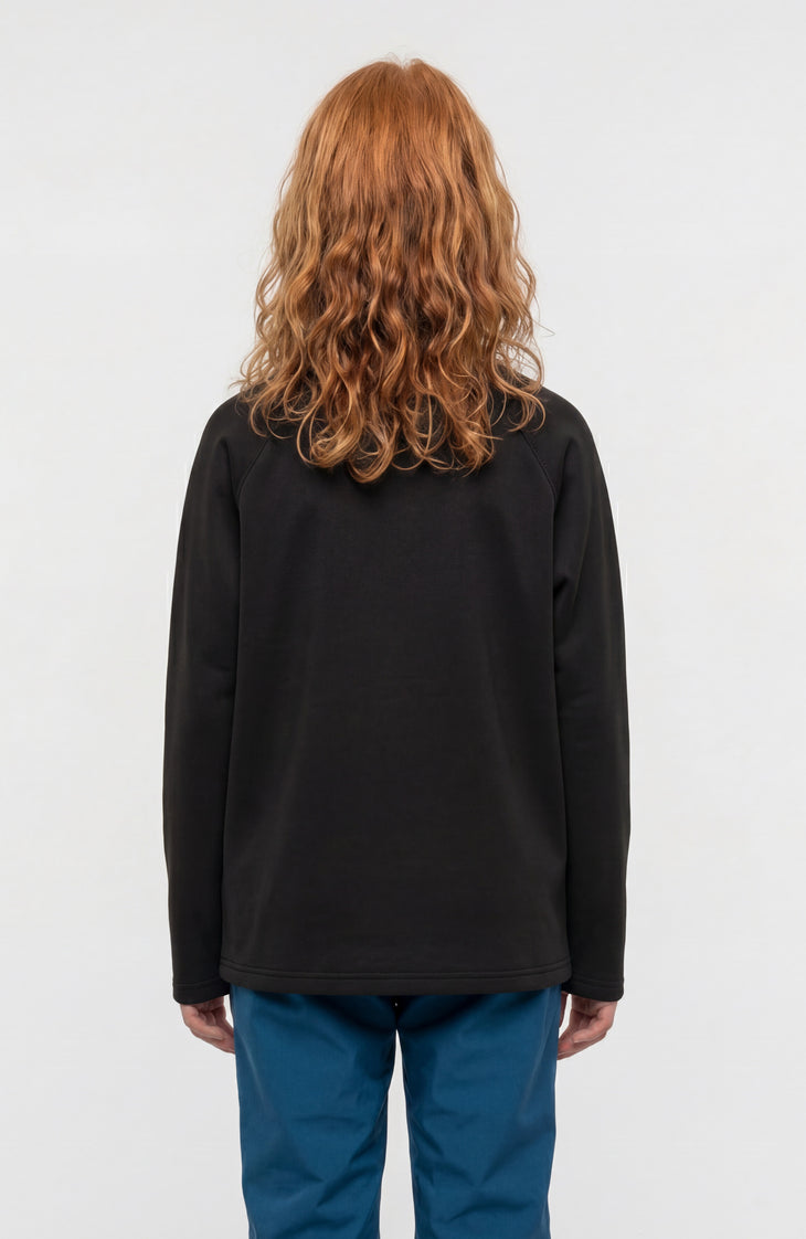 FWC'Cruz Fleecepullover mit Halbreißverschluss | Black Out