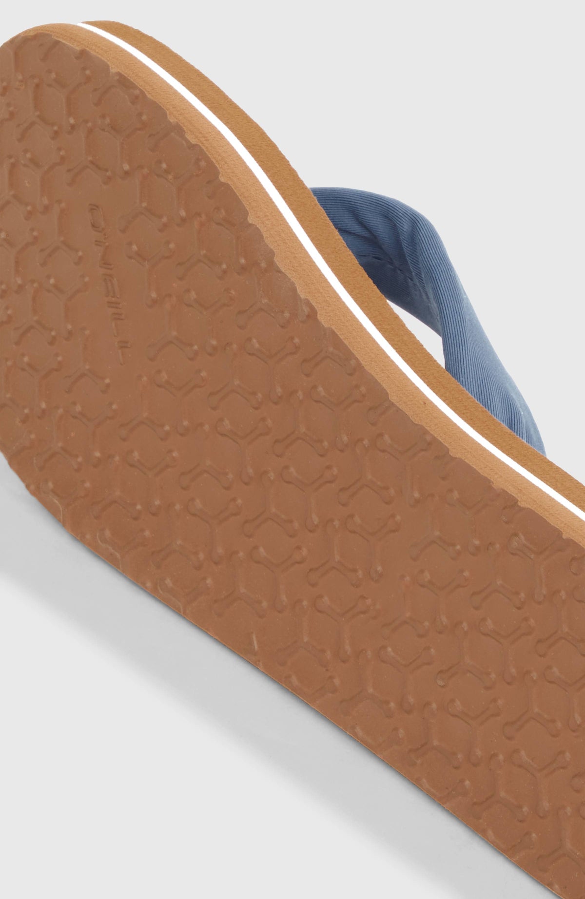Ditsy Sun Sandalen für Mädchen, blau, Nahaufnahme der strukturierten Laufsohle
