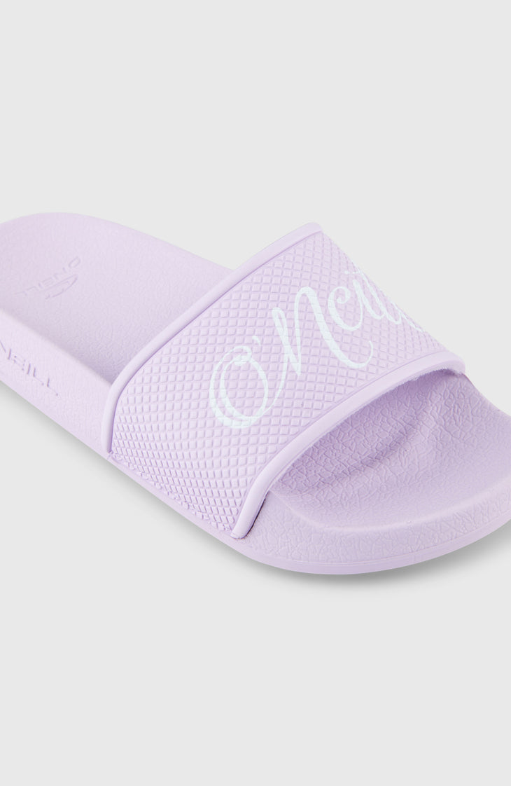 O'Neill Script Slides | Pale Lavender