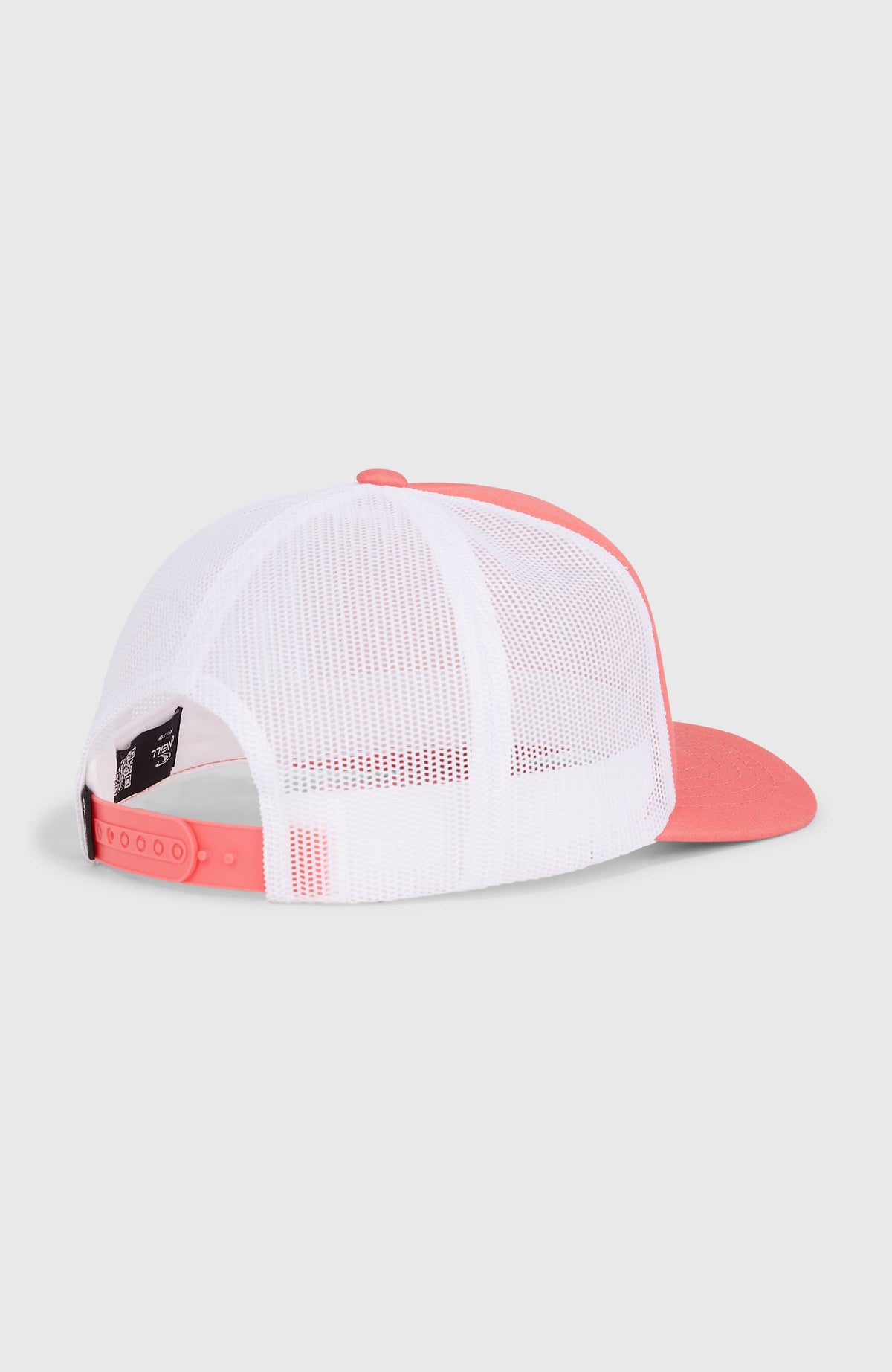 Pinke Flood Trucker Cap für Mädchen, Rückansicht mit verstellbarem Snapback-Verschluss