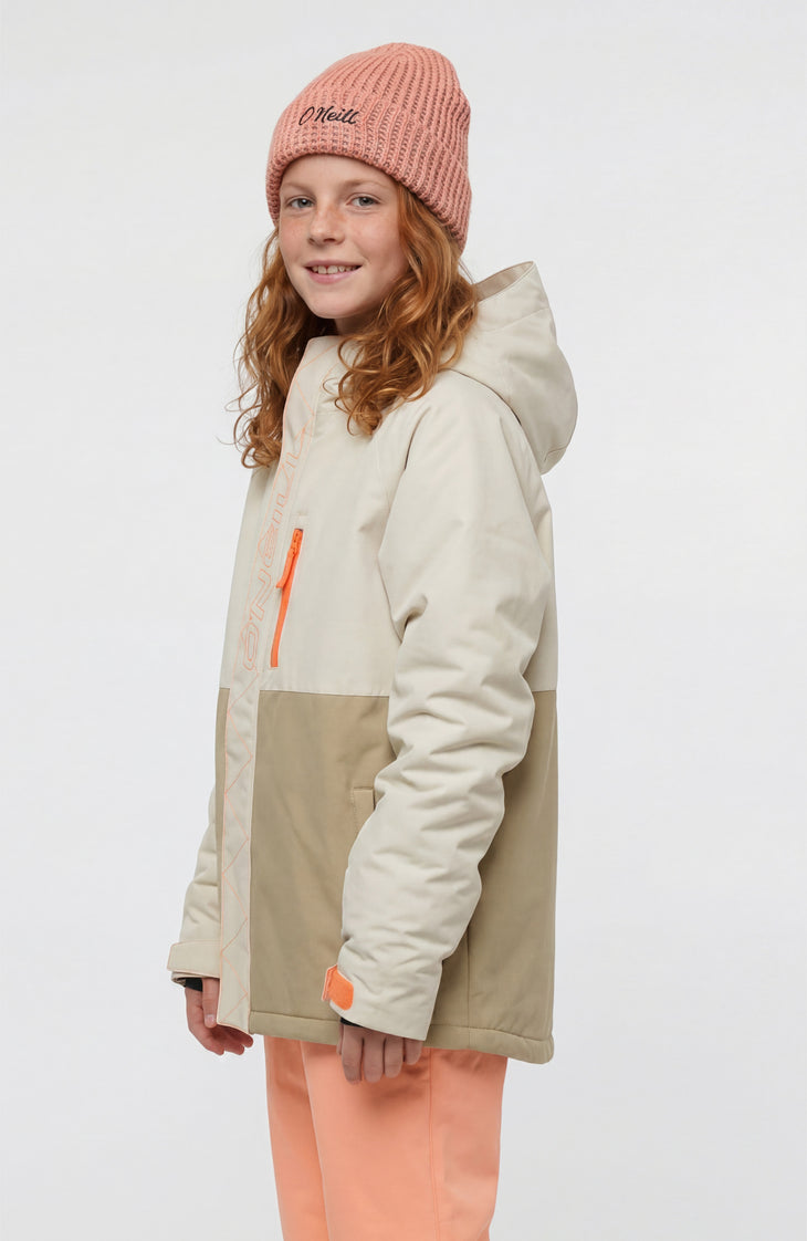 FWC'Cruz Raglan Skijacke | Linen White Colour Block