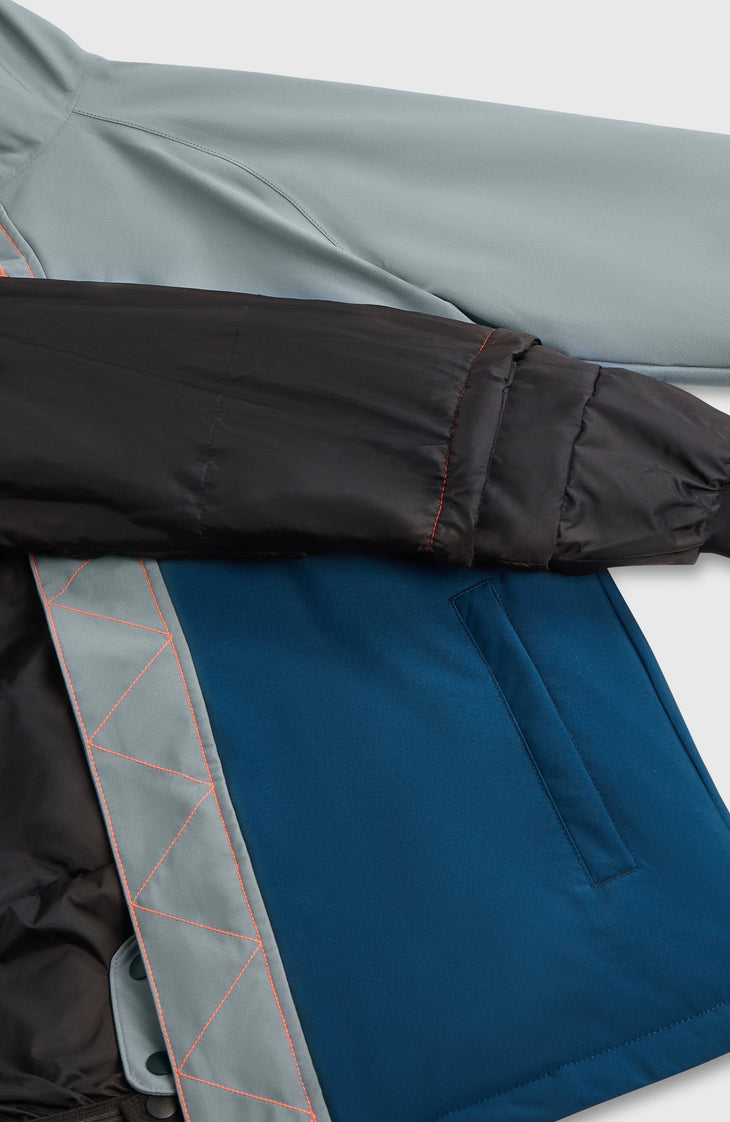 FWC'Cruz Raglan Skijacke | Murky Water Colour Block