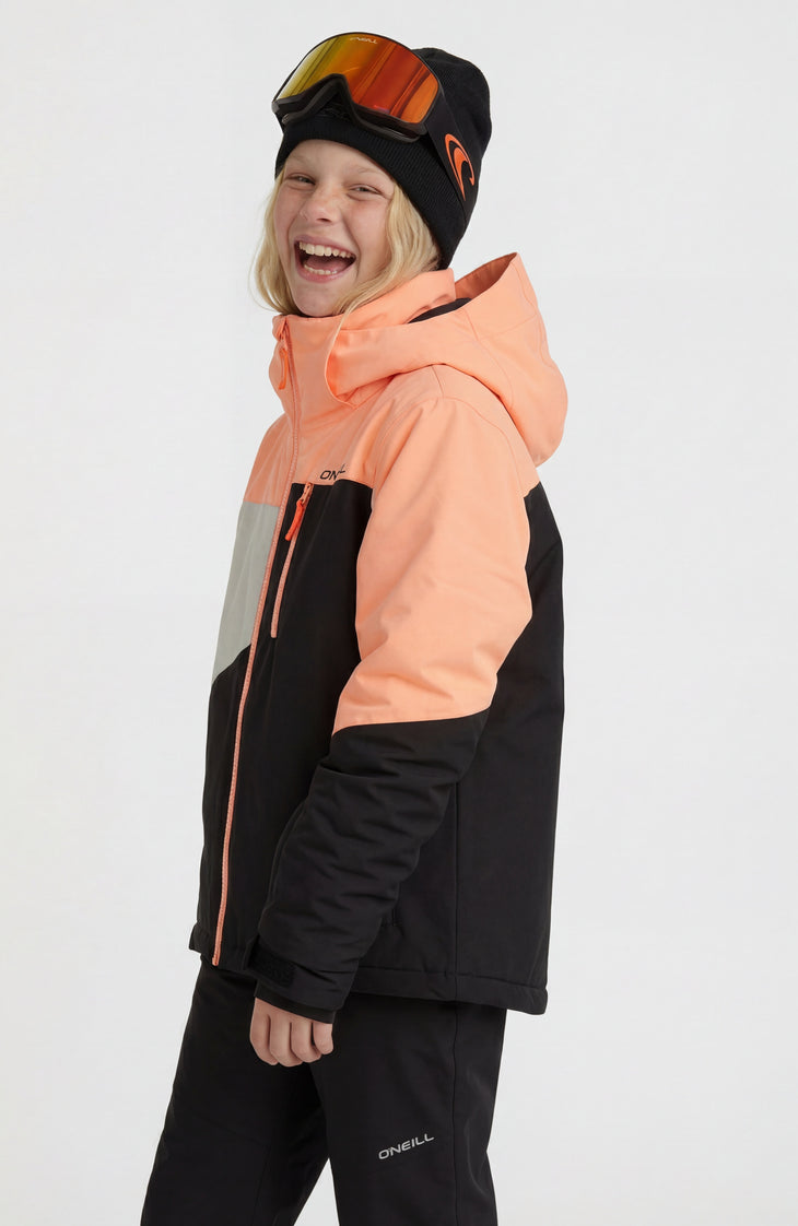 FWC'Cruz Triple Skijacke | Funky Peach Colour Block