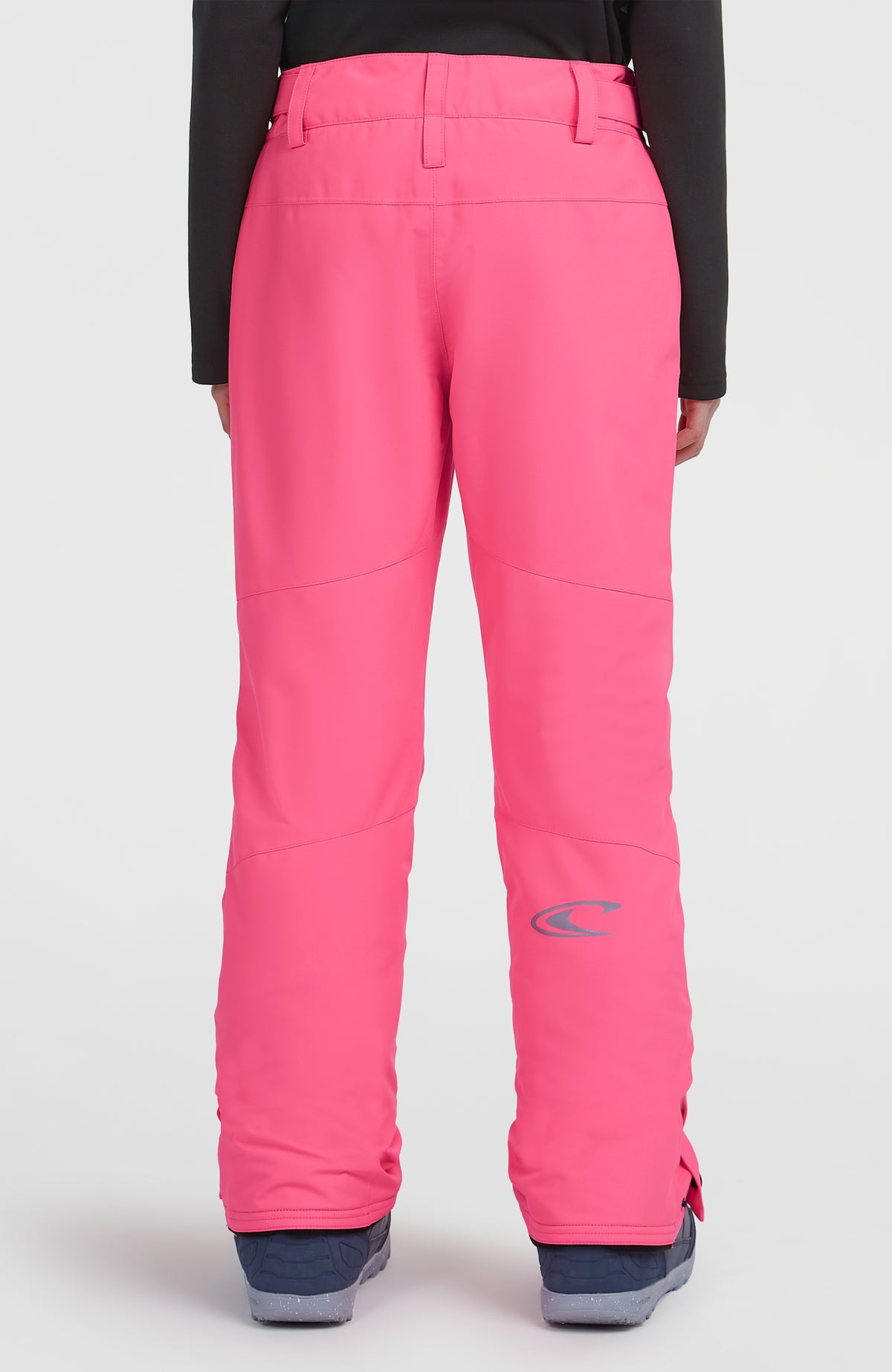 FWC'Cruz Skihose für Mädchen, pink, Rückansicht am Model mit Logo-Print