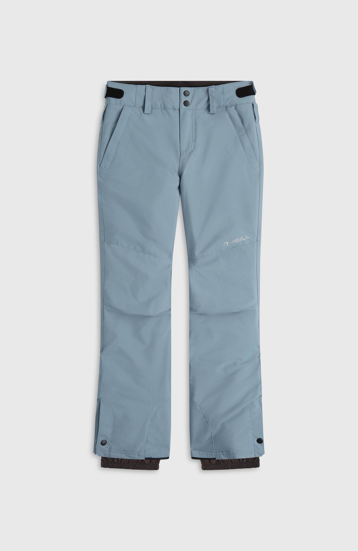 FWC'Cruz Skihose für Mädchen, blau, flach liegend von vorne mit Logo-Print