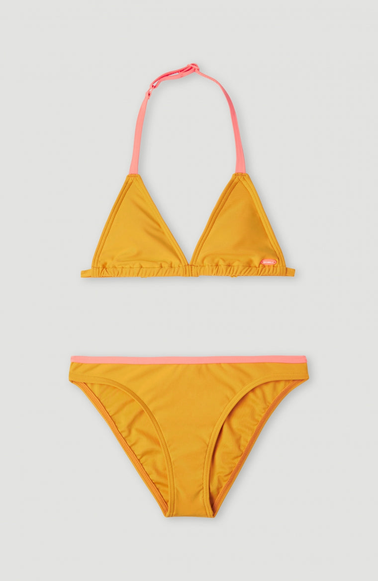 Essentials Triangel-Bikini-Set | Old Gold Essentials Triangel-Bikini-Set | Old Gold