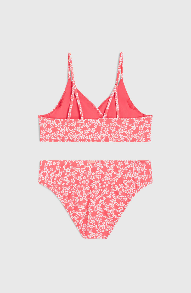Bralette-Bikini-Set | Pink Milliflower
