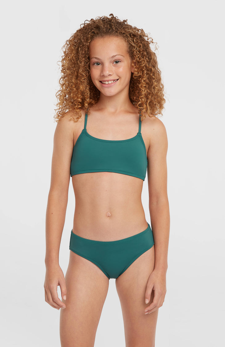 Essentials Bralette-Bikini-Set | Botanical Heat