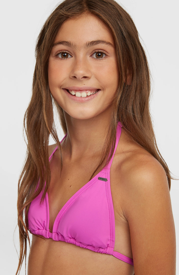 Essentials Triangel-Bikini-Set | Electric Fuschia