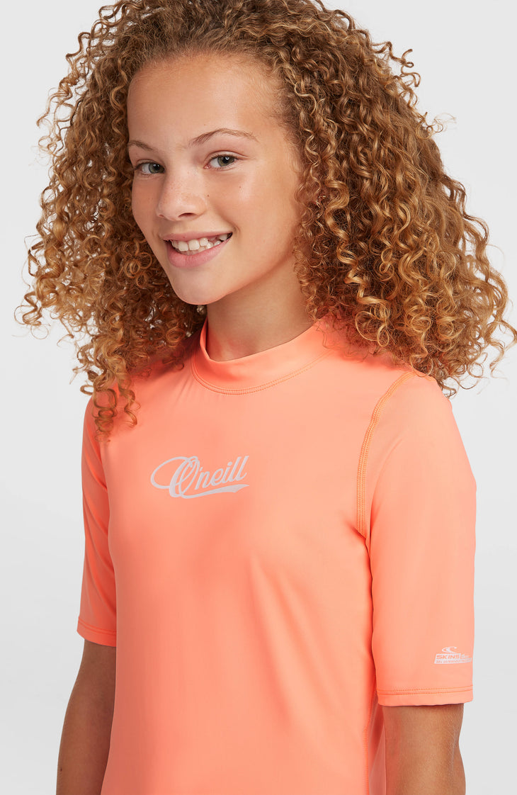 O'Neill Shortsleeve-Schwimmshirt | Funky Peach