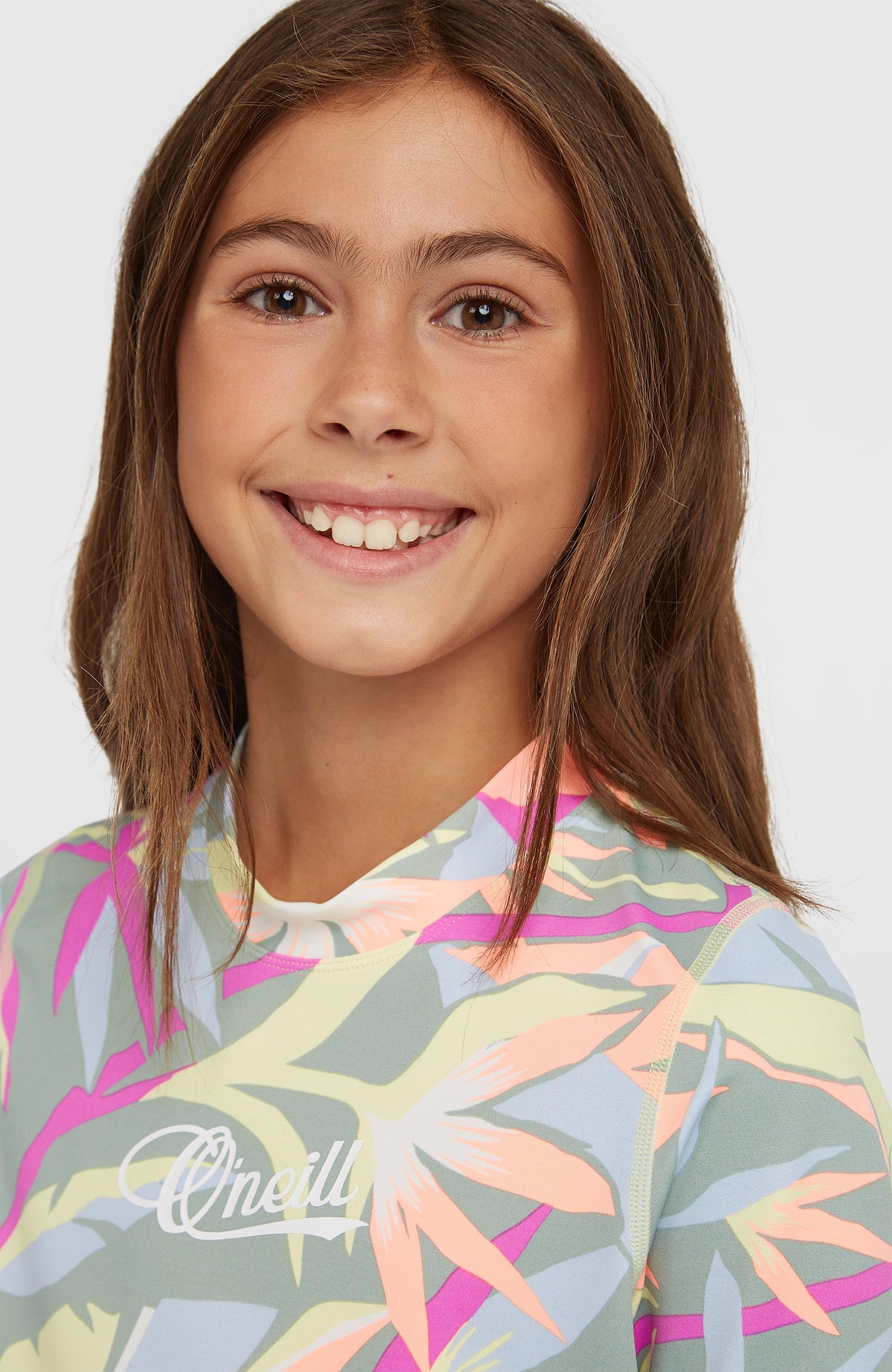 O'Neill Graphic Shortsleeve-UV-Shirt | Green Wmns Tropicana