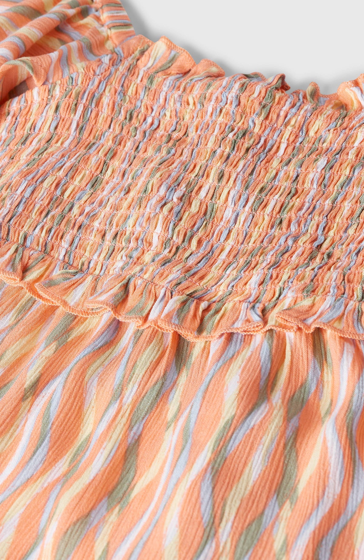 O'Neill Woven T-Shirt | Funky Peach Swirly