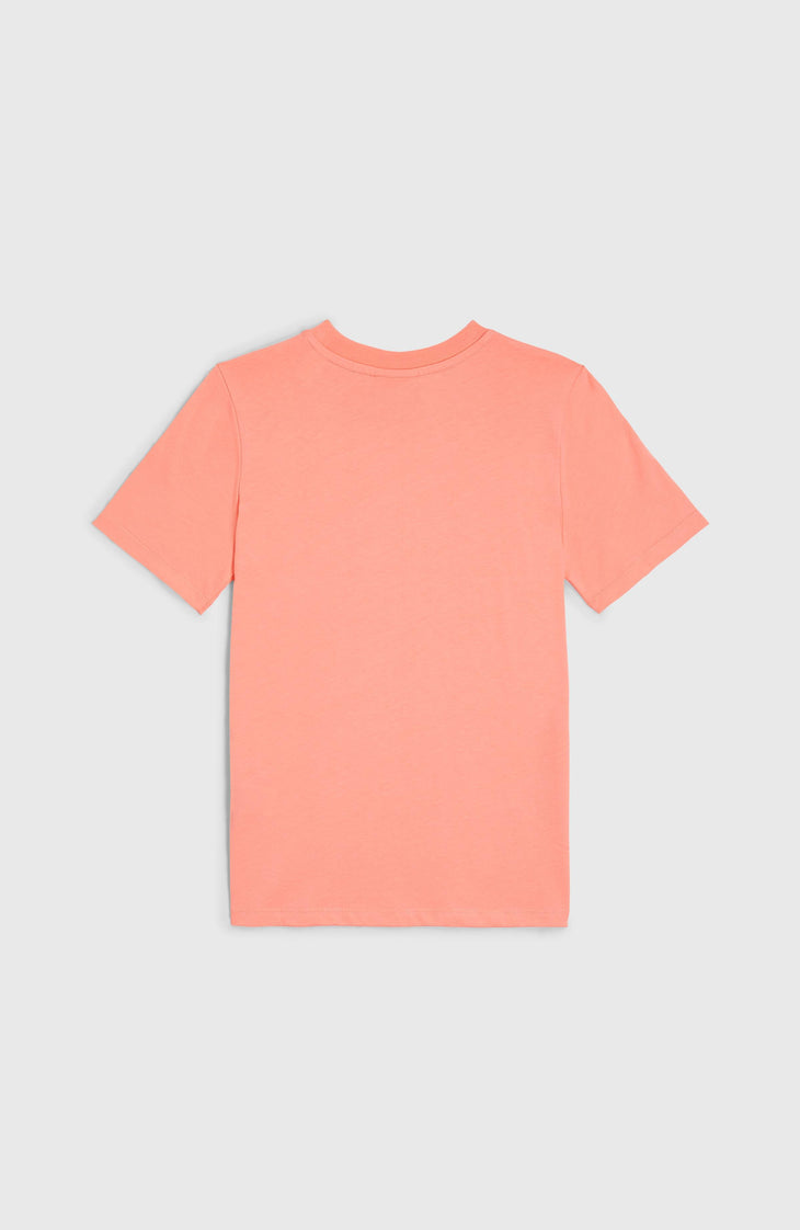 Script T-Shirt | Coral Pink