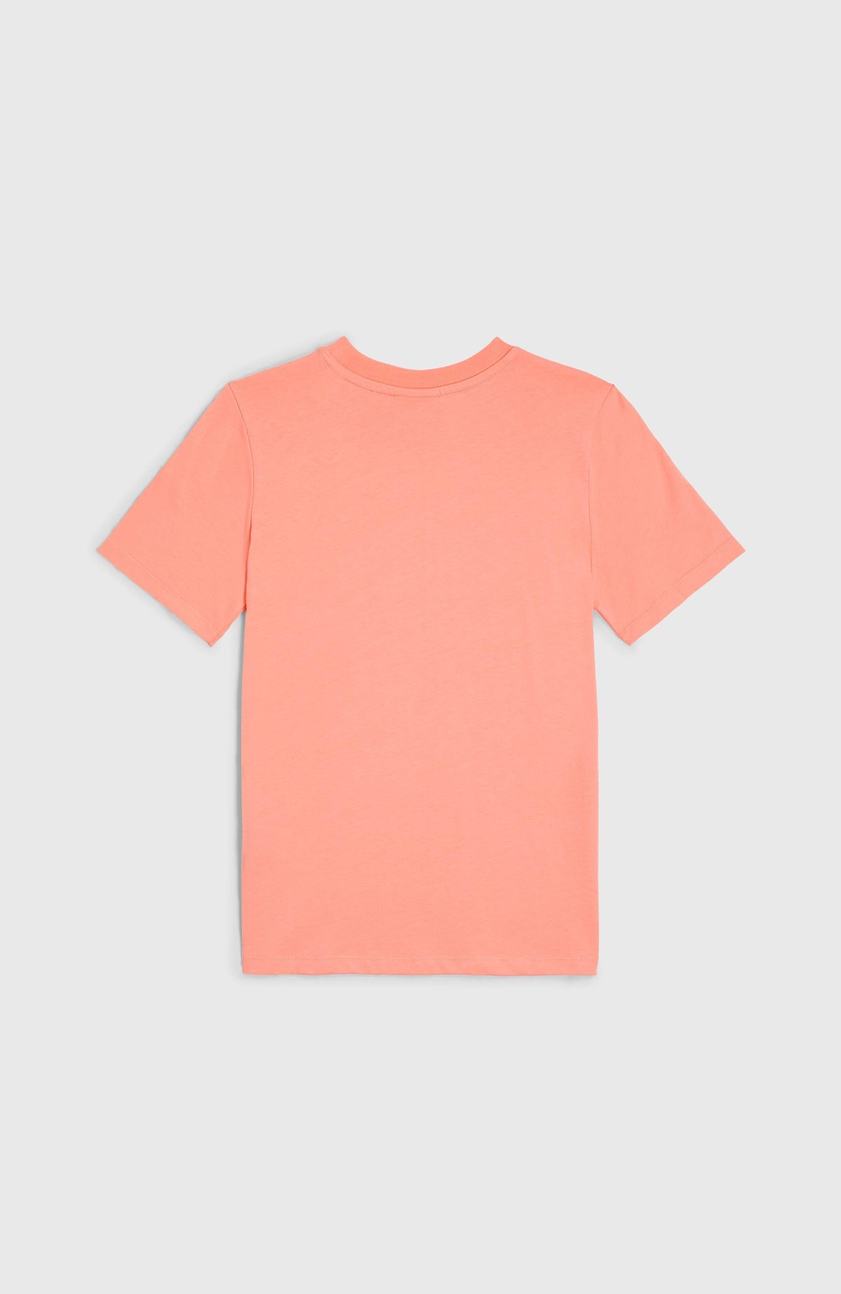 Script T-Shirt für Mädchen, pink, flach liegend von hinten