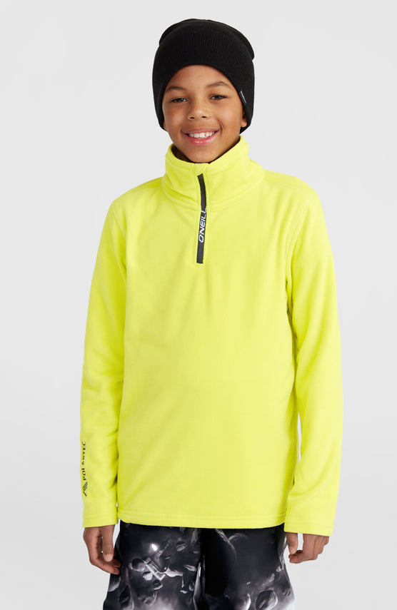 Jack's Polartec® 100 Fleecepullover mit Halbreißverschluss | Luca Lime