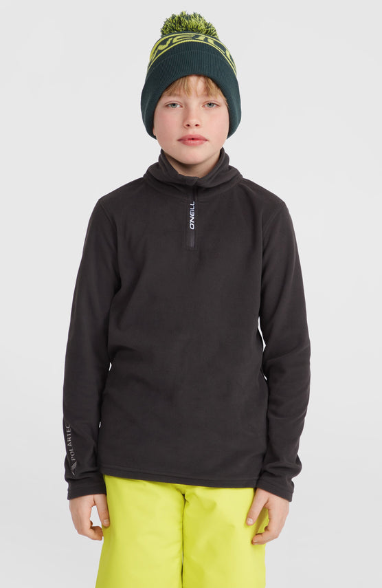 Jack's Polartec® 100 Fleecepullover mit Halbreißverschluss | Black Out