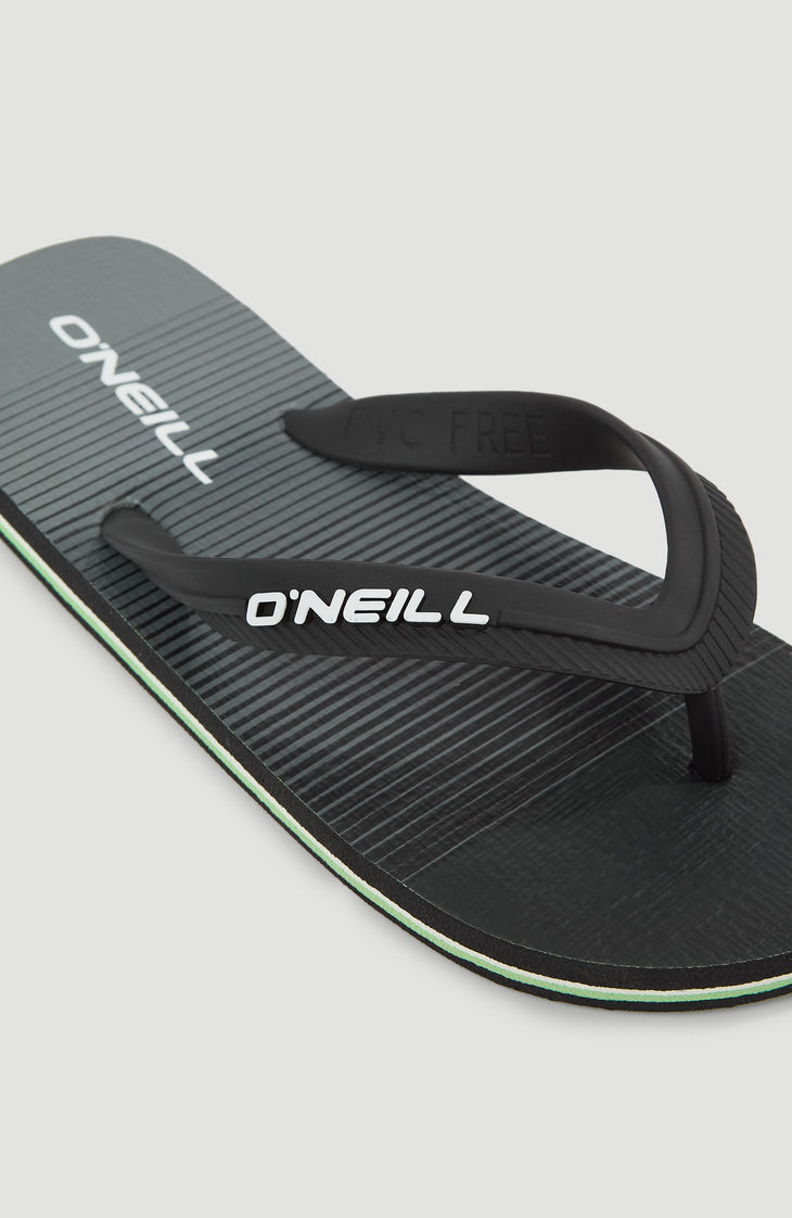 Profile Graphic Sandalen | Black Simple Gradient B Panel