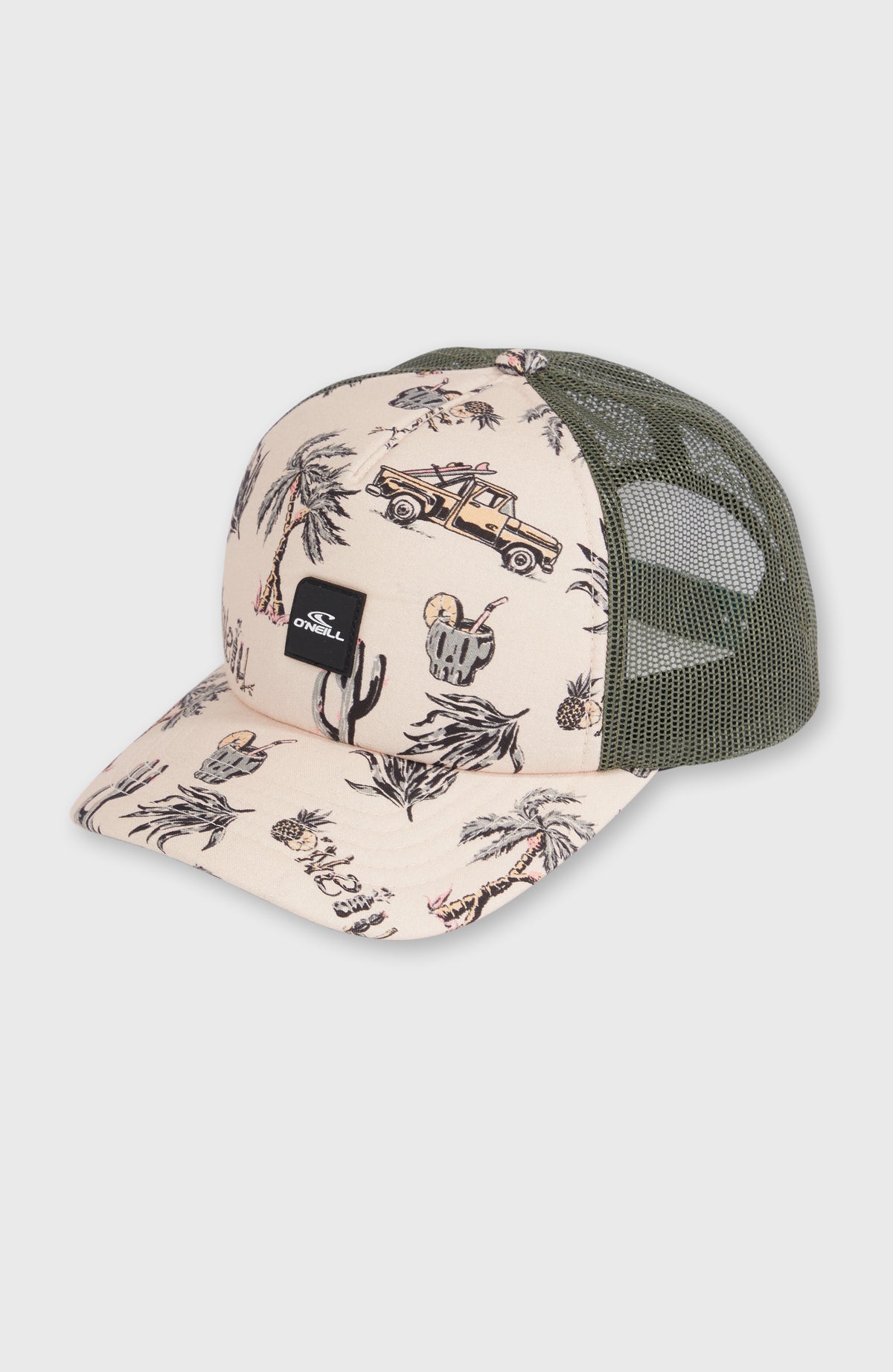 Flood Trucker Cap | Beige Venice Beach