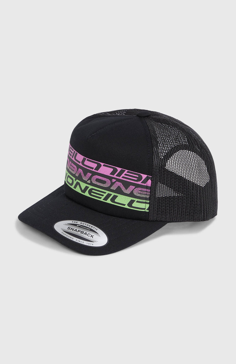 Flood Trucker Cap | Black Upside Down Flood Trucker Cap | Black Upside Down