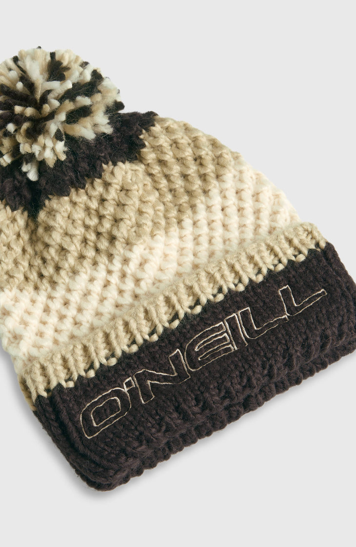 Powder Beanie | Black Out Colour Block