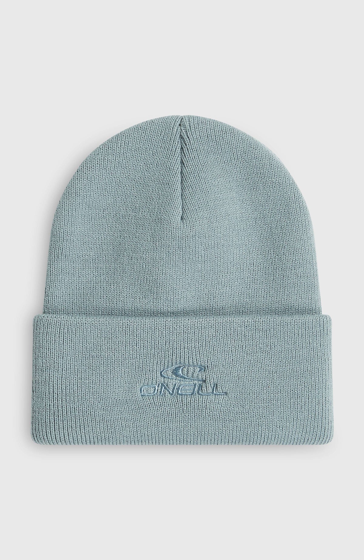 O'Neill Logo Beanie für Jungen, blau, freigestellt von vorne, Umschlag mit Logo-Stickerei
