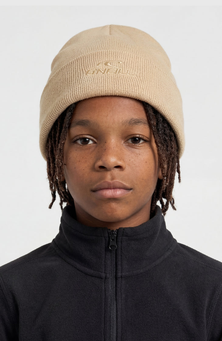 Logo Beanie | Olive Blush
