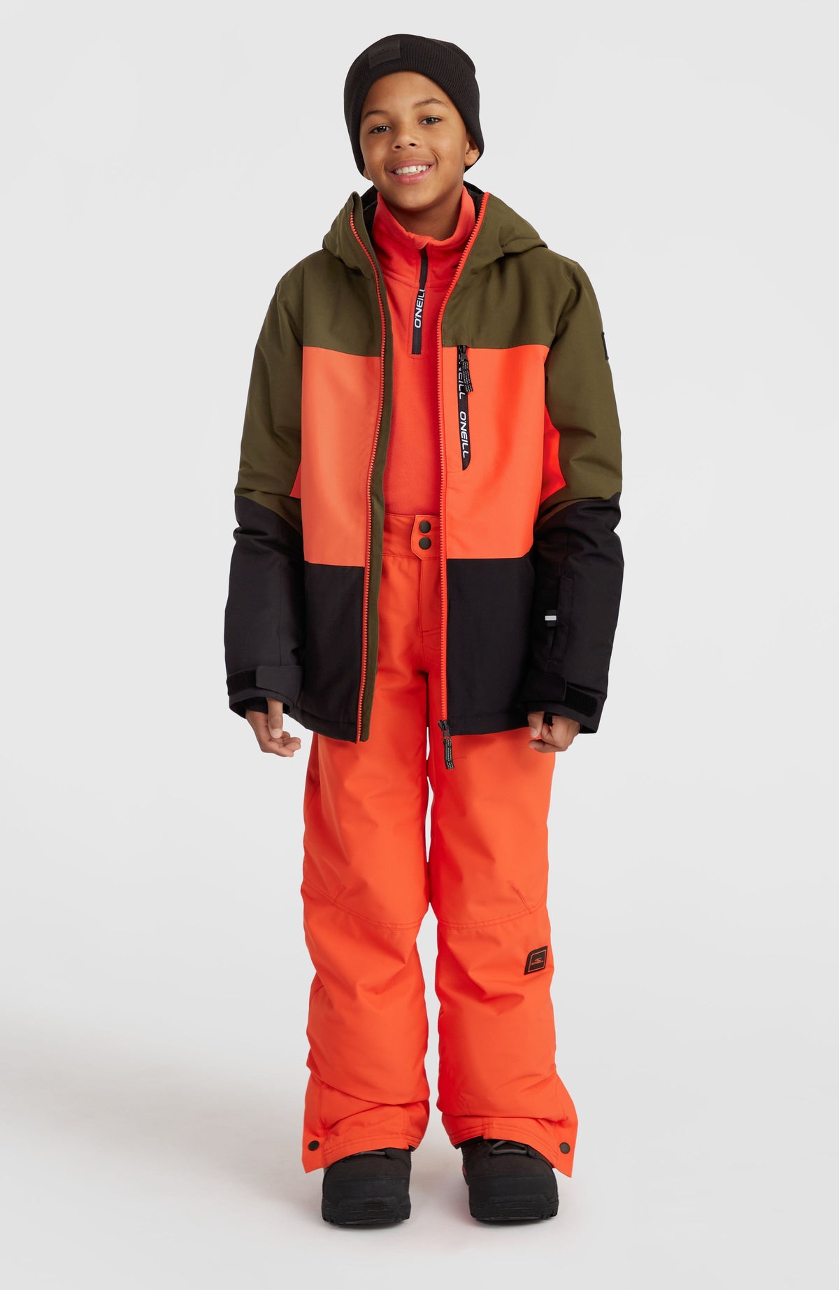 Carbonite Skijacke | Forest Night Colour Block