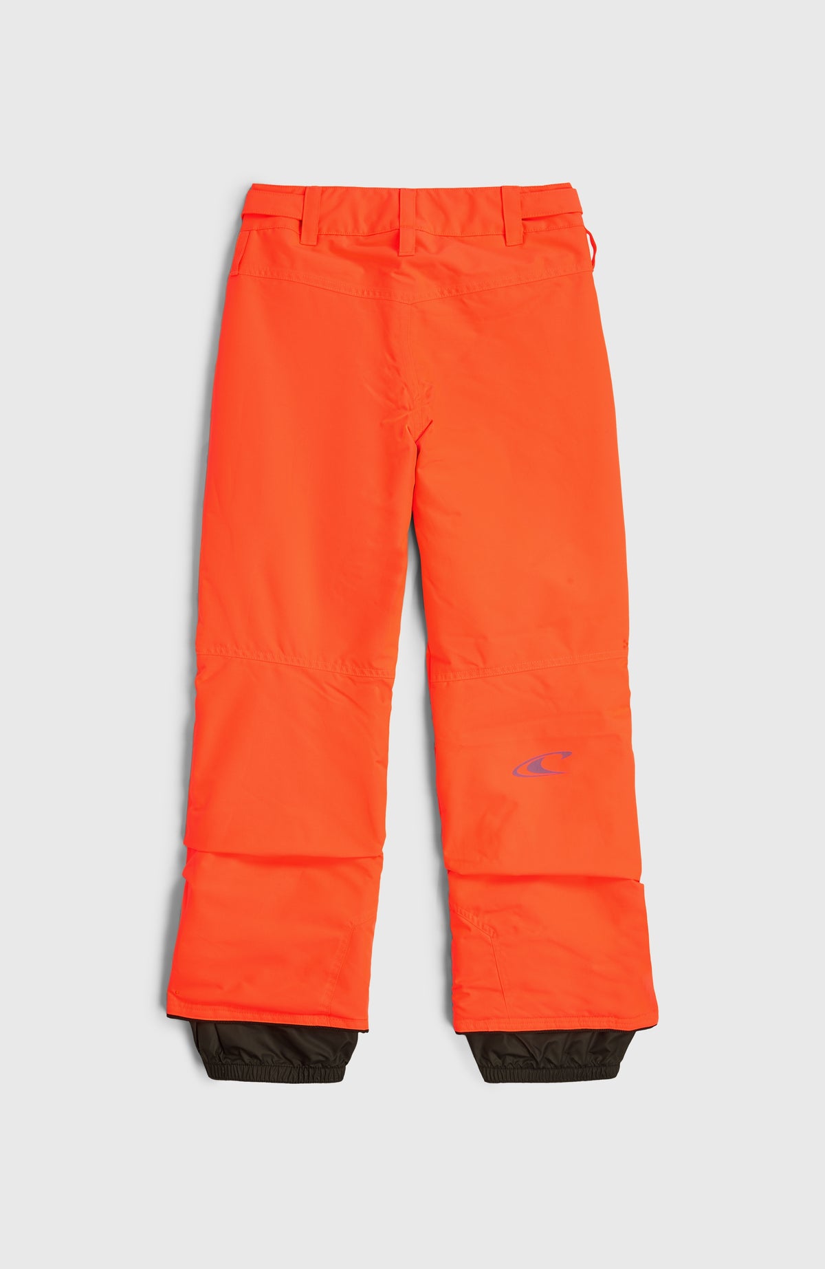 FWC'Cruz Skihose für Jungen, rot, flach liegend von hinten mit Gürtelschlaufen