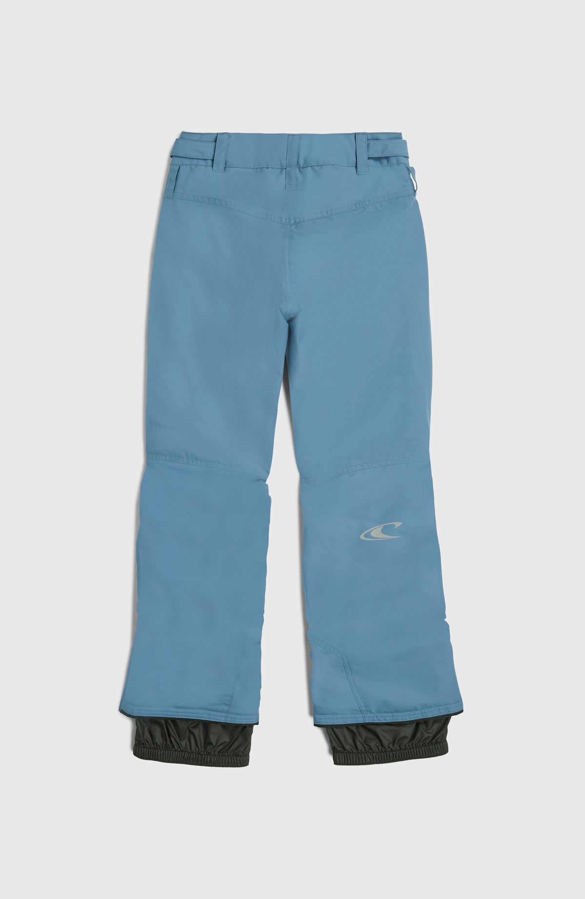 FWC'Cruz Skihose für Jungen, blau, flach liegend von hinten mit Gürtelschlaufen und Logo-Print