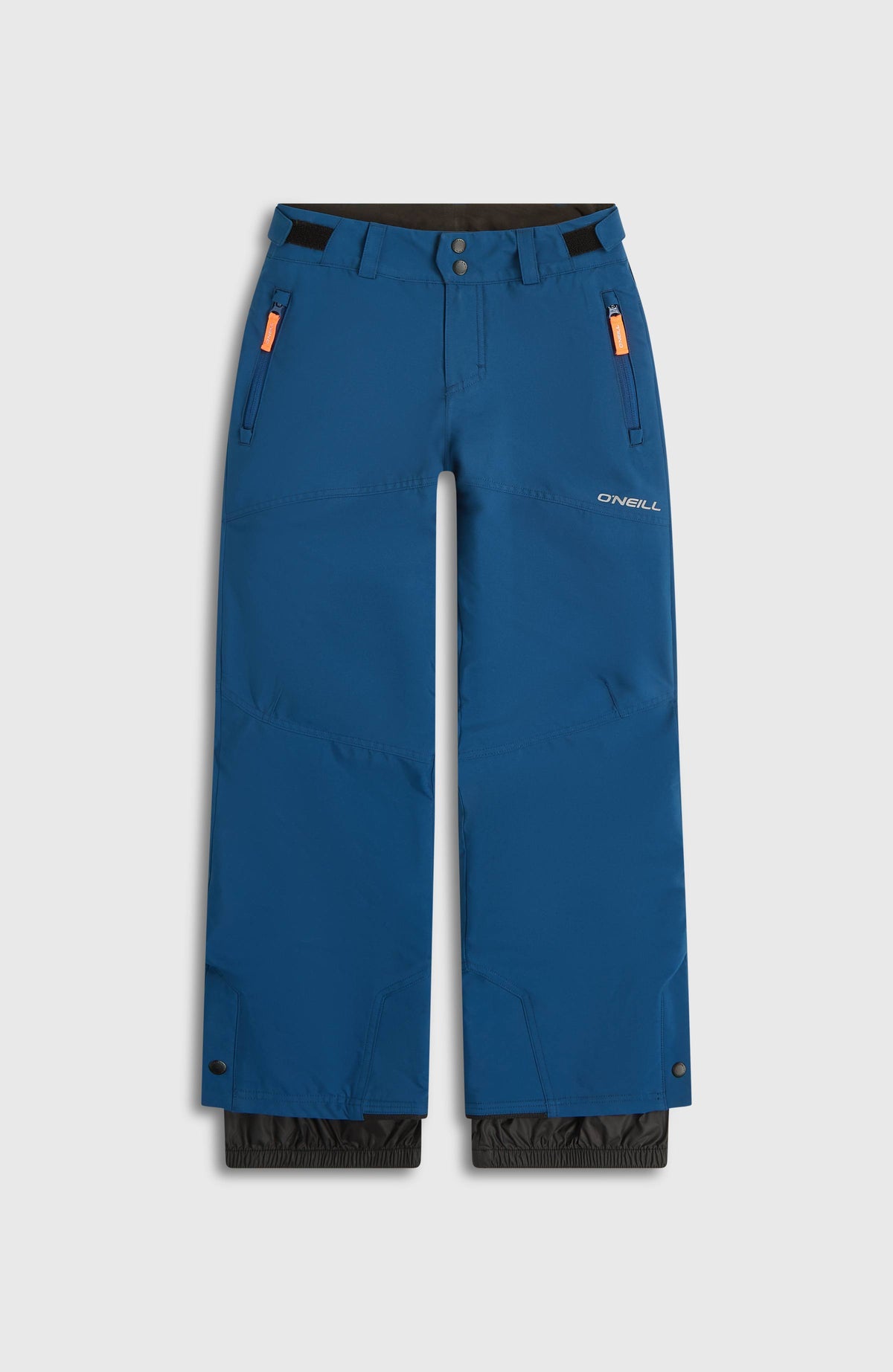 FWC'Cruz Skihose für Jungen, blau, flach liegend von vorne, mit verstellbarem Bund und Fronttaschen