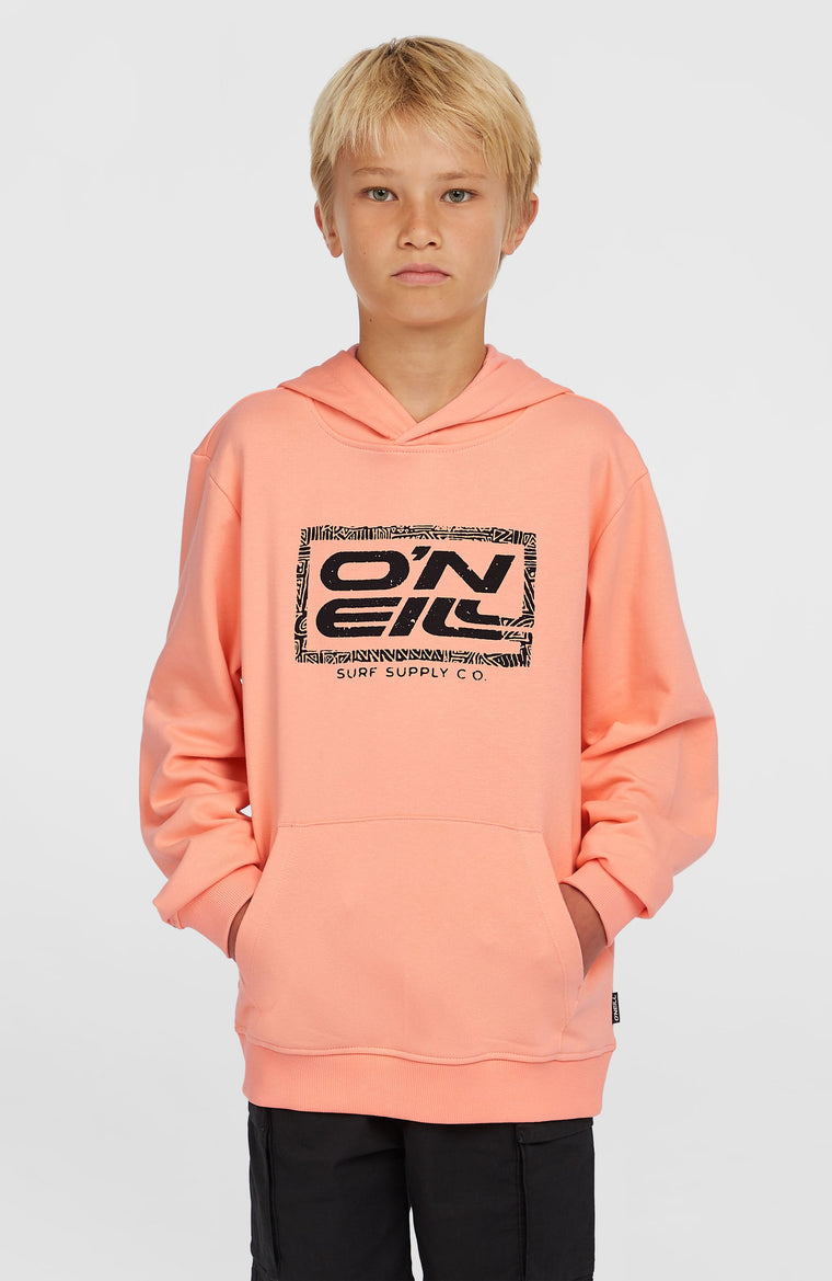 Logo Hoodie | Coral Pop Logo Hoodie | Coral Pop