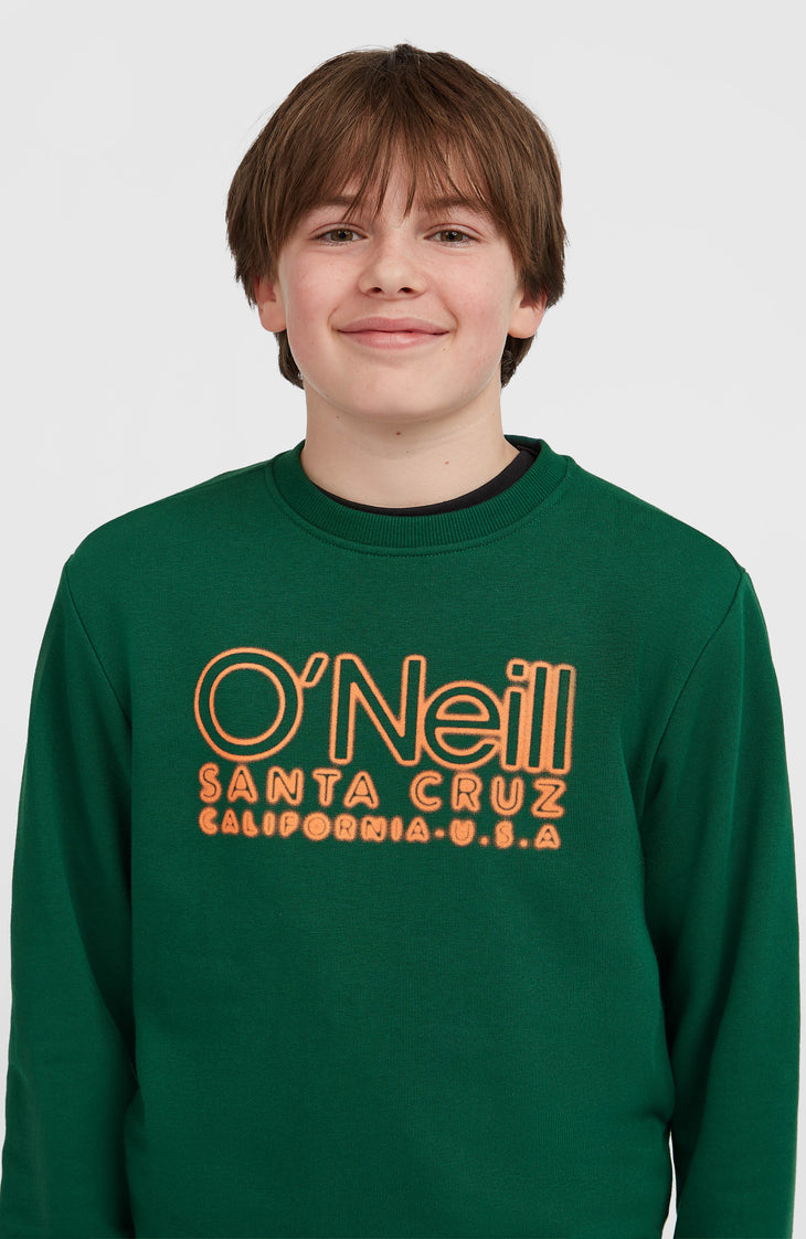 Essentials Crew Sweatshirt | Emerald Envy