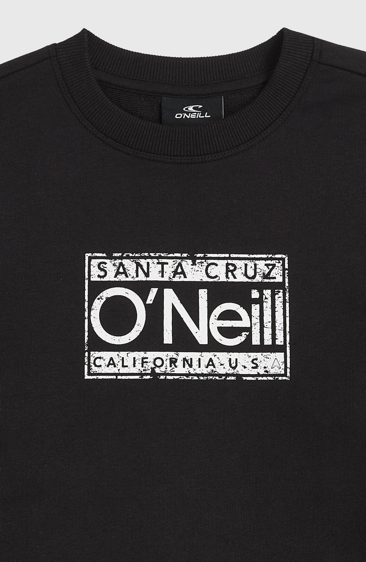 Cali Crew Sweatshirt | Black Out