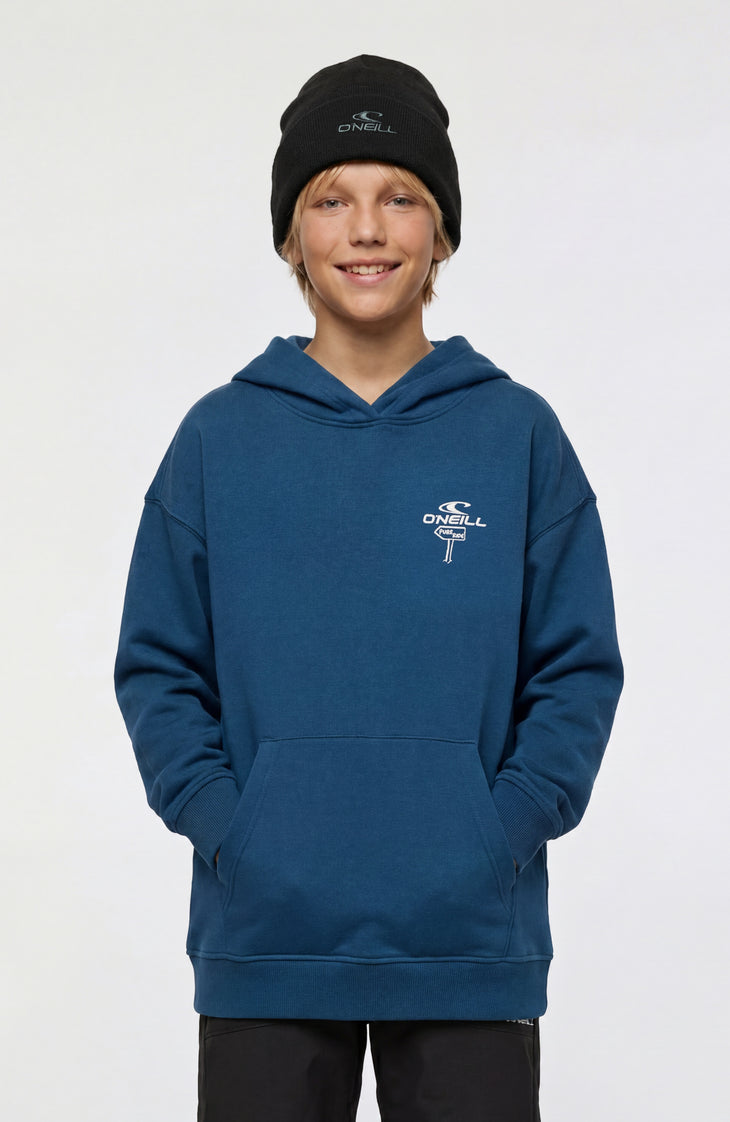 O'Neill Back Print Hoodie | Regal Blue