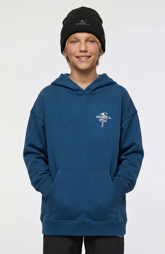 O'Neill Back Print Hoodie | Regal Blue