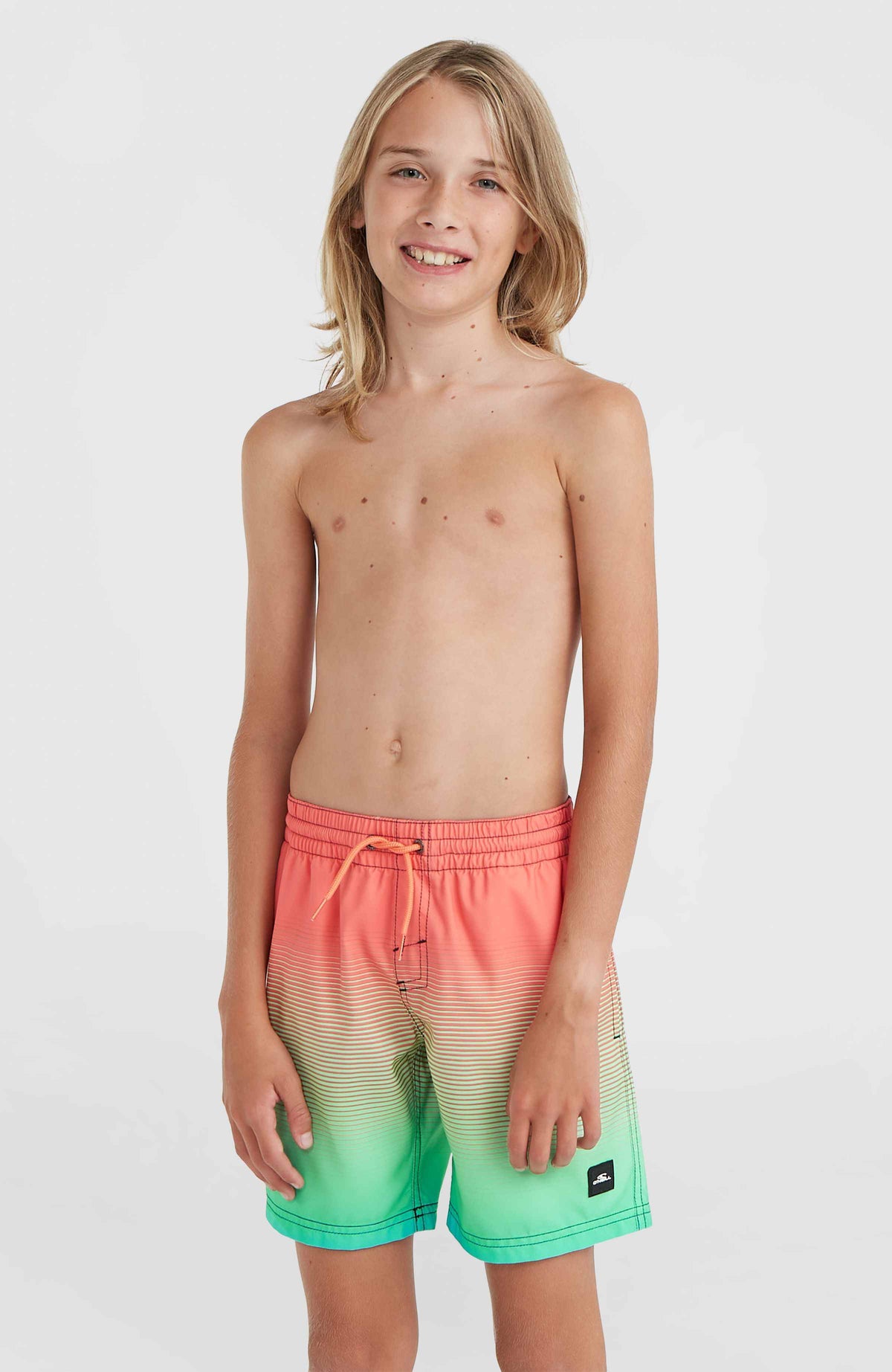 Jack O'Neill Cali Gradient 14'' Badehose | Living Coral Simple Gradient Panel