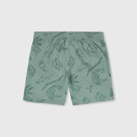 Mix and Match Cali Print 13'' Badehose | Green Vintage Surfer
