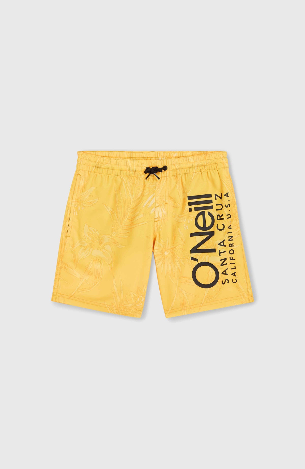 Mix and Match Cali Floral 14'' Badehose | Yellow Tonal Tropicana