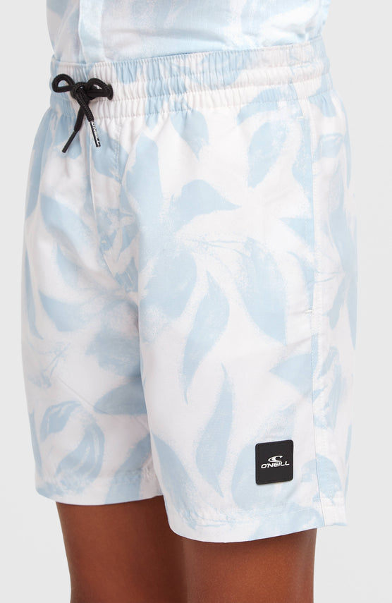 O'Neill Print Badehose | White Spray Flower