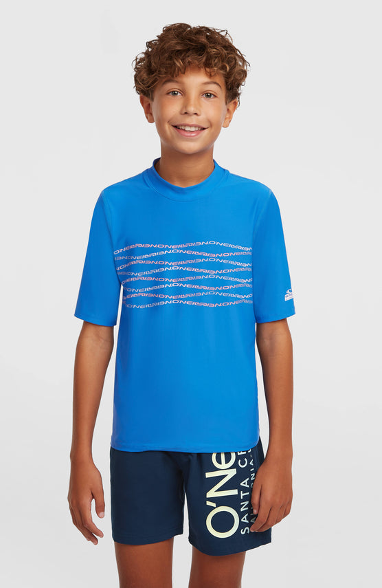 O'Neill Graphic Shortsleeve-Schwimmshirt | Mediterranean Blue