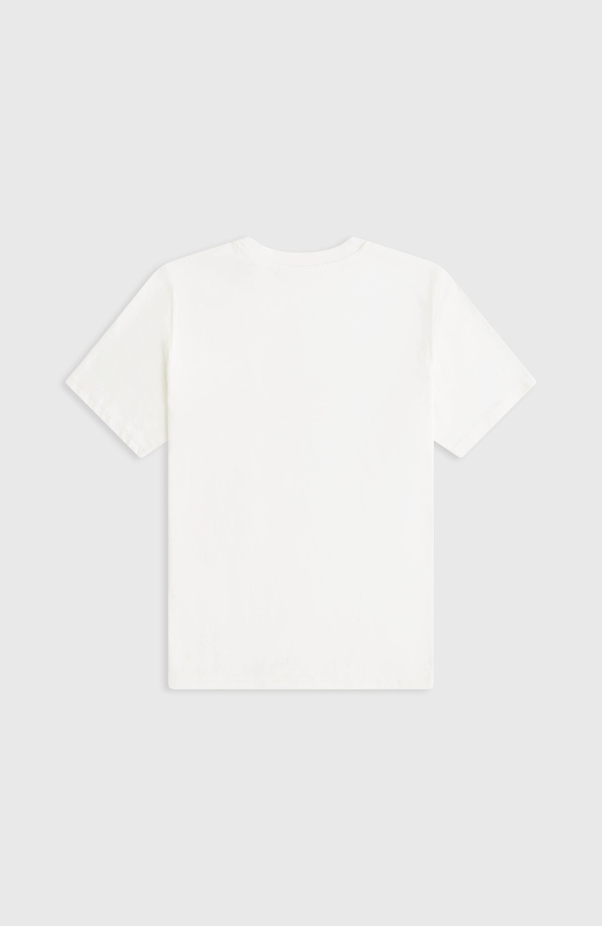 Graphic T-Shirt für Jungen, weiß, flach liegend von hinten