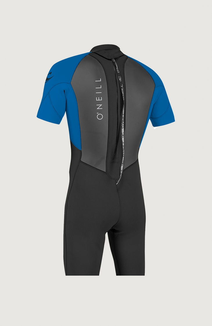 Reactor-2 2mm Back Zip Shortsleeve Spring Wetsuit | BLK/OCEAN