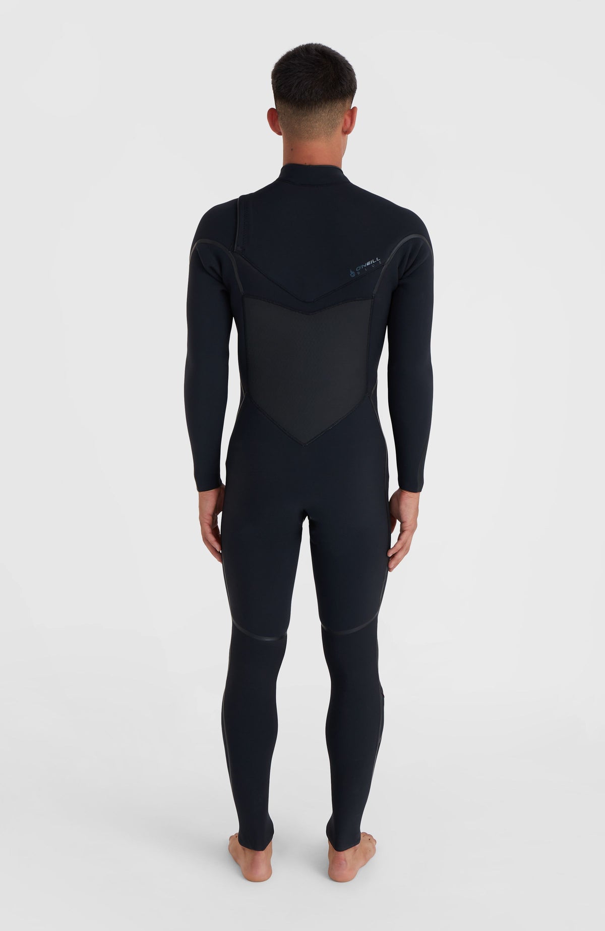 Psycho Tech 4/3mm Chest Zip Full Wetsuit | BLACK/BLACK