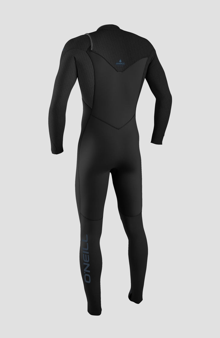 Hyperfreak Wind Plus 4/3mm Chest Zip Full Wetsuit | BLACK/BLACK