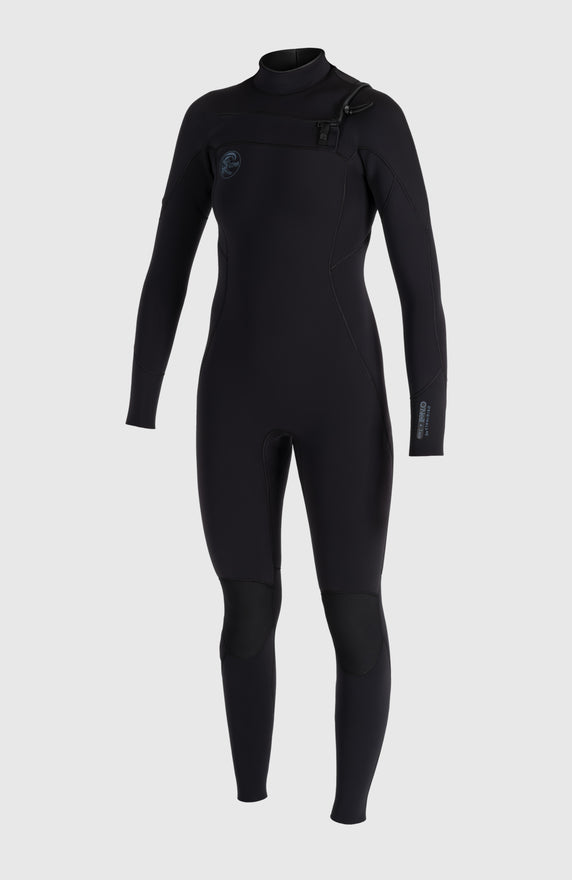 Hyperfreak Fire 5/4+mm Chest Zip Full Wetsuit | BLACK/BLACK Hyperfreak Fire 5/4+mm Chest Zip Full Wetsuit | BLACK/BLACK