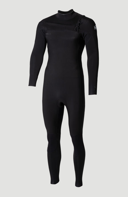 Epic 4/3mm Chest Zip Full Wetsuit | A05 BLK/BLK/BLK